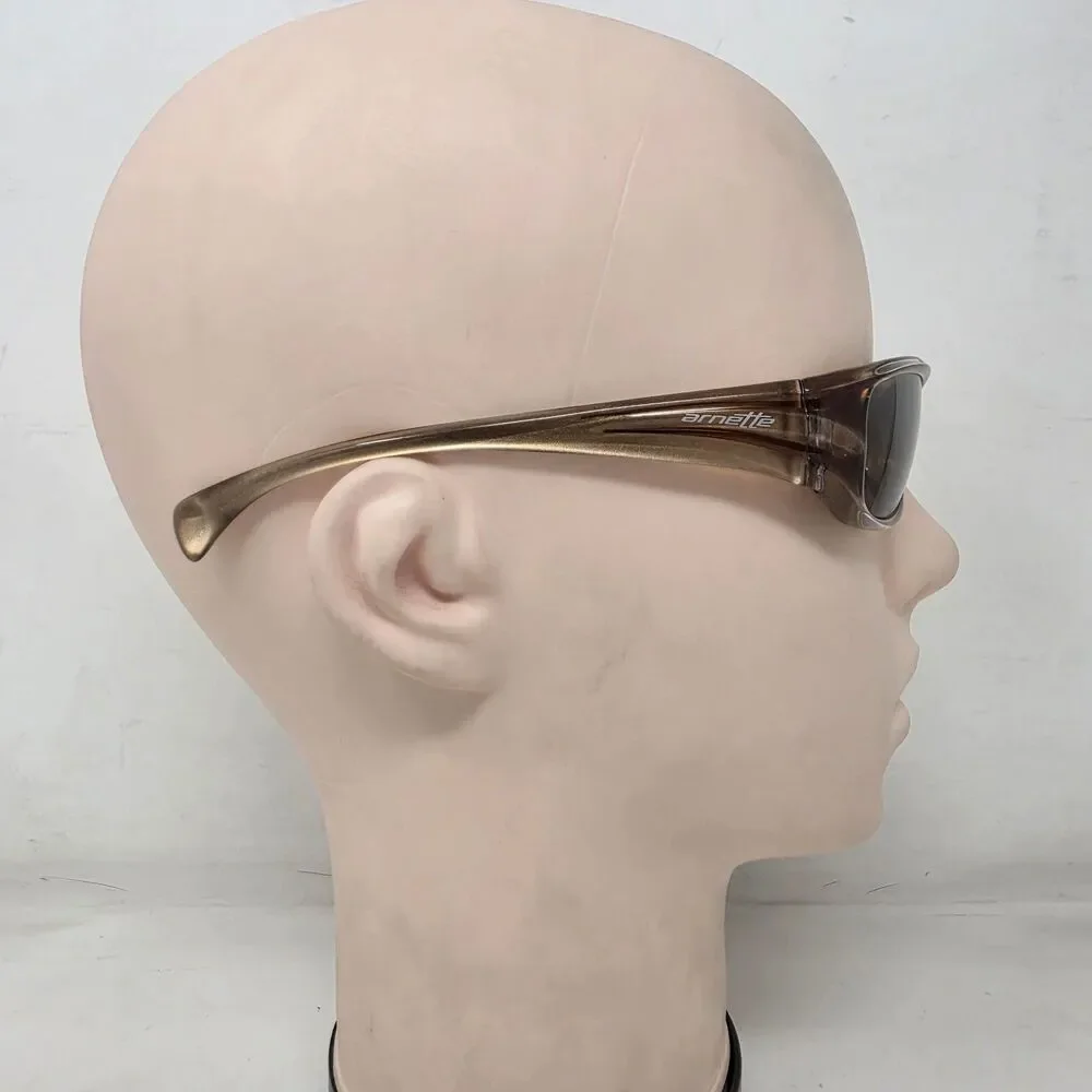 Vintage 1990s Arnette Stance Sunglasses Brown Made In Italy 4020-194/6U
